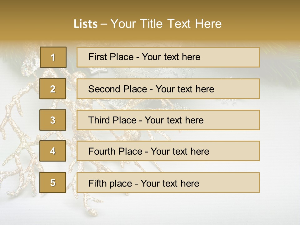 Blink Silver Detail PowerPoint Template