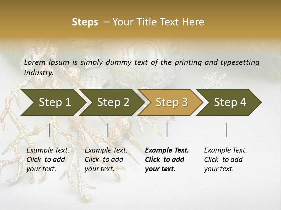 Blink Silver Detail PowerPoint Template