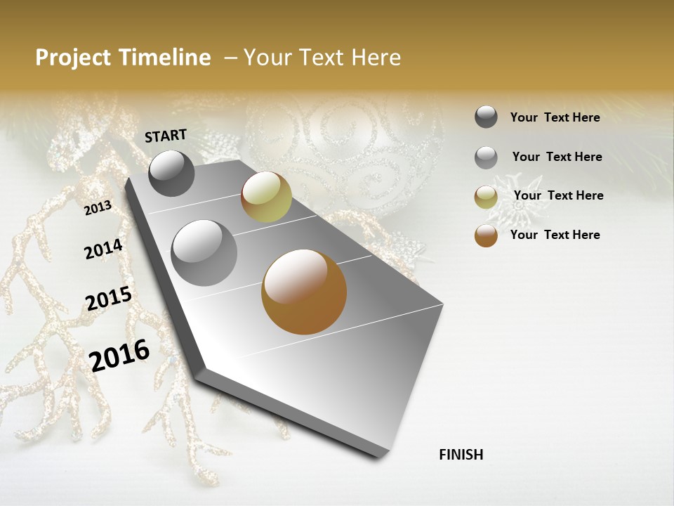 Blink Silver Detail PowerPoint Template