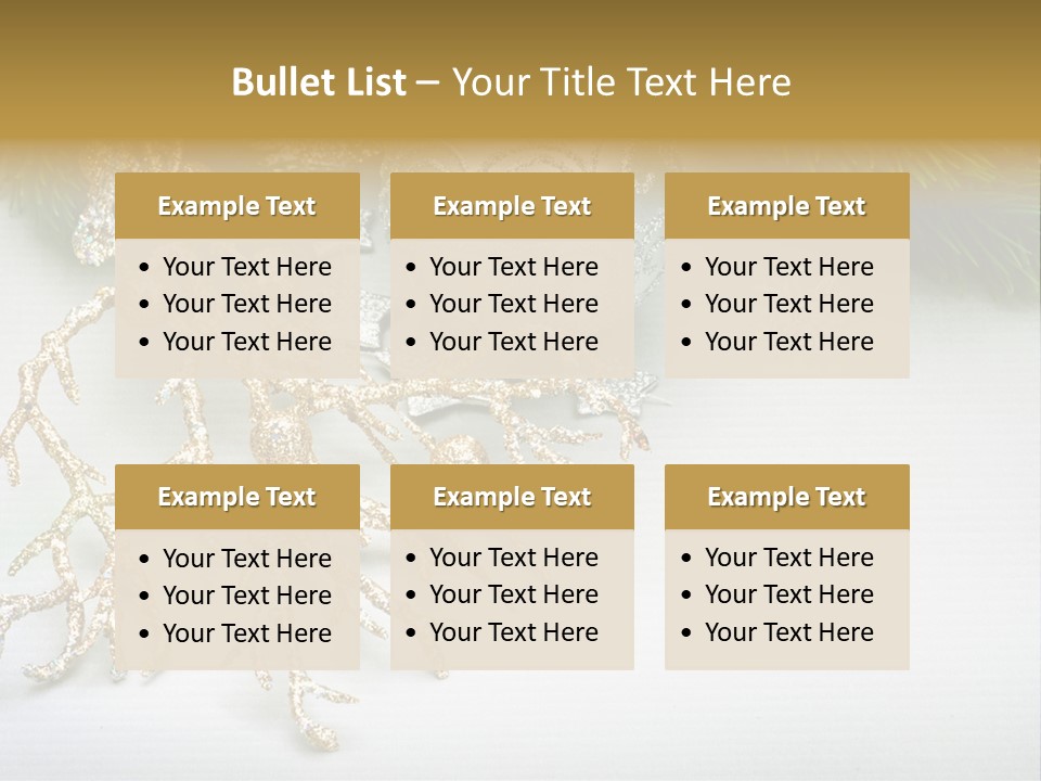 Blink Silver Detail PowerPoint Template