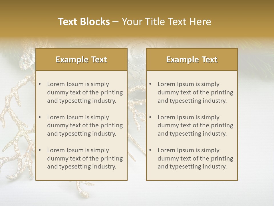 Blink Silver Detail PowerPoint Template