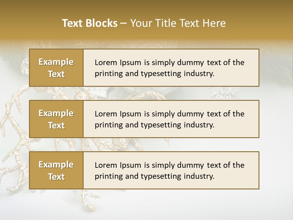 Blink Silver Detail PowerPoint Template