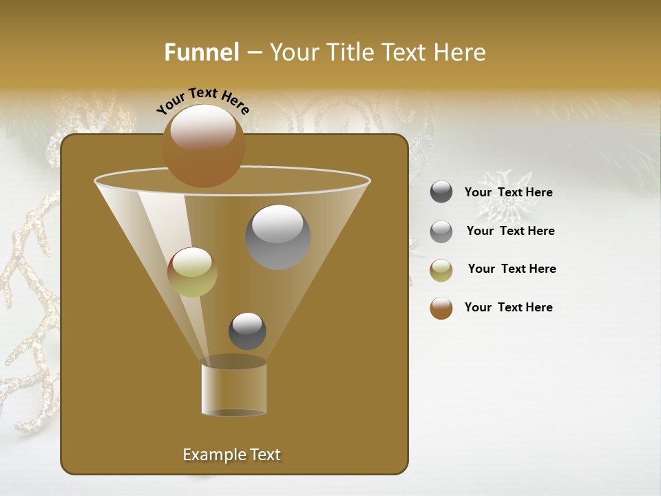 Blink Silver Detail PowerPoint Template