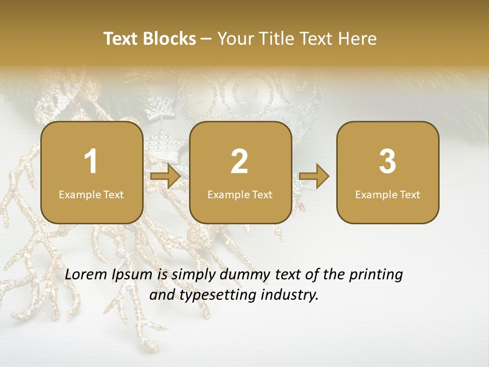 Blink Silver Detail PowerPoint Template