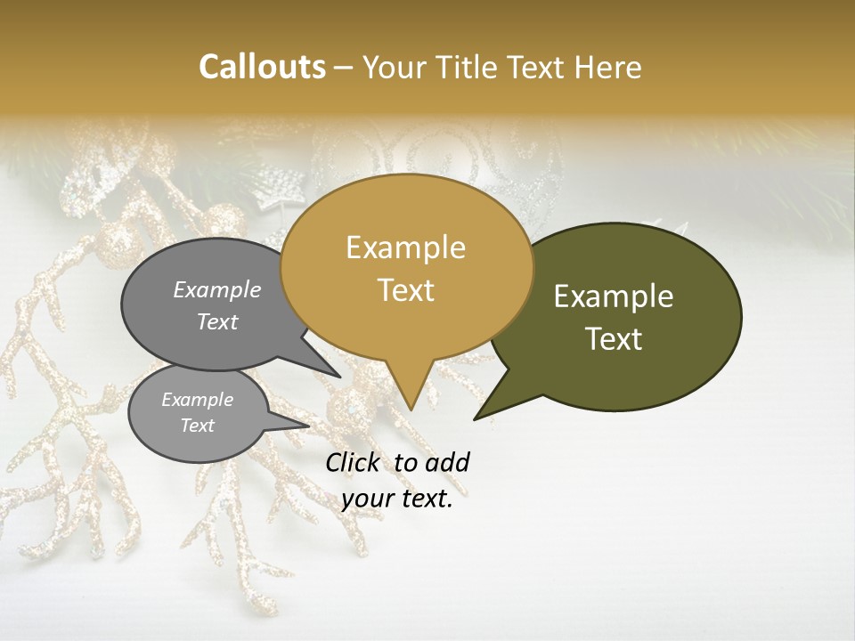 Blink Silver Detail PowerPoint Template