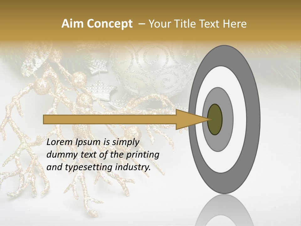 Blink Silver Detail PowerPoint Template