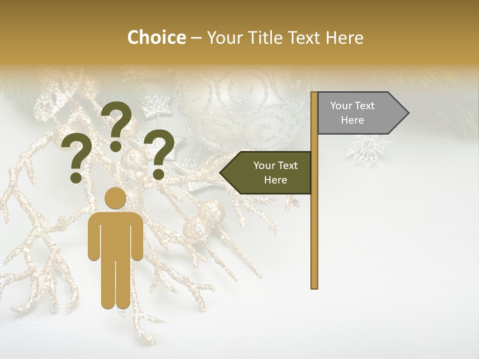 Blink Silver Detail PowerPoint Template