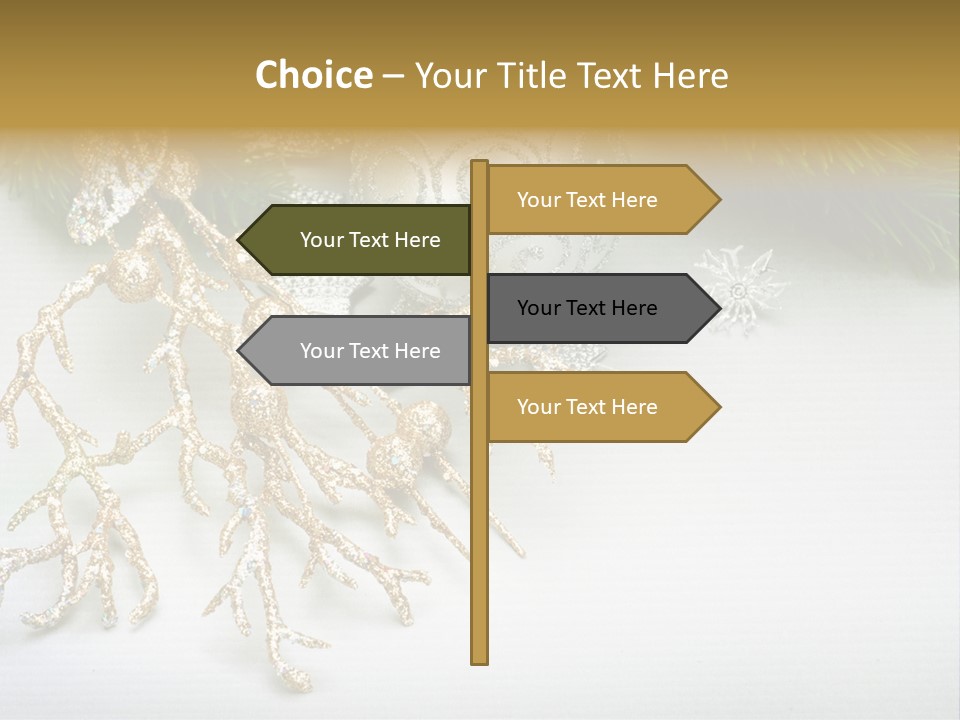 Blink Silver Detail PowerPoint Template