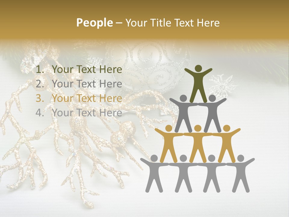 Blink Silver Detail PowerPoint Template