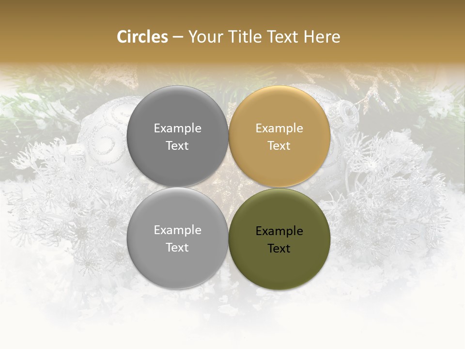 Snow New Ornate PowerPoint Template