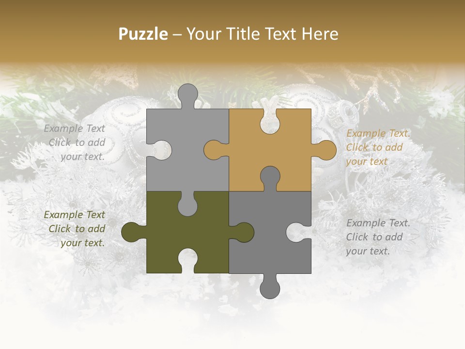 Snow New Ornate PowerPoint Template