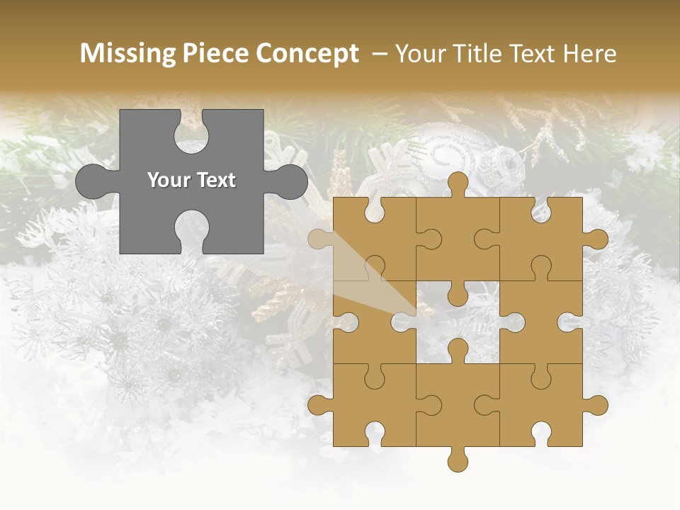 Snow New Ornate PowerPoint Template