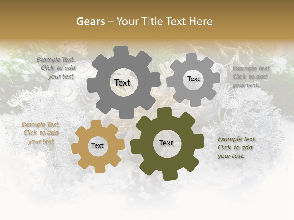 Snow New Ornate PowerPoint Template