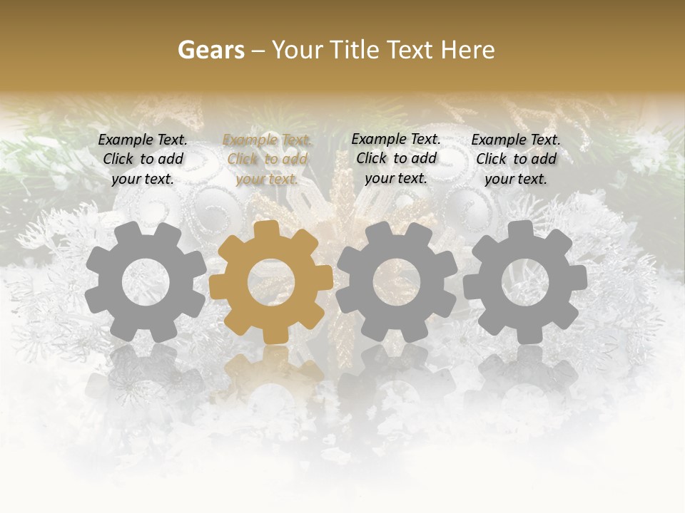 Snow New Ornate PowerPoint Template