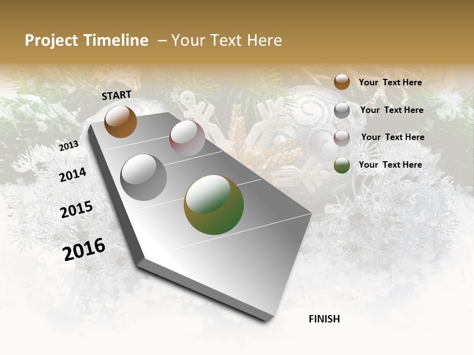 Snow New Ornate PowerPoint Template