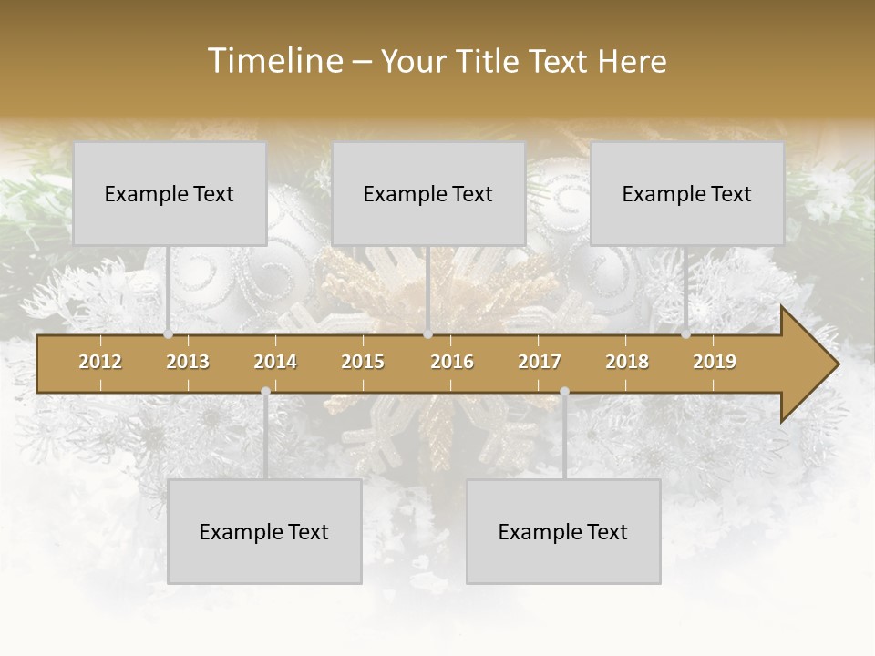 Snow New Ornate PowerPoint Template