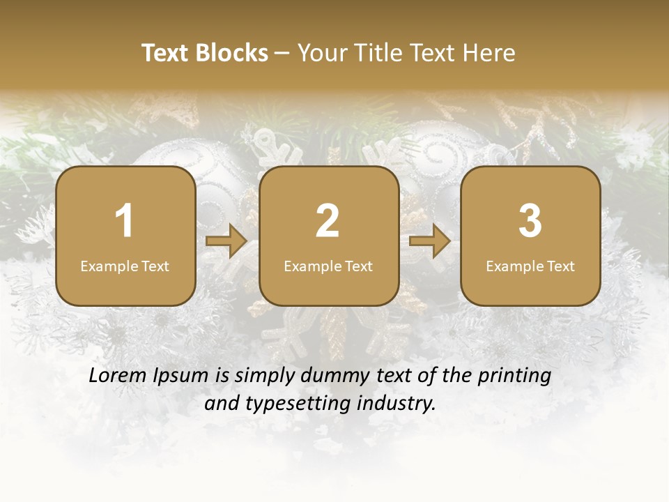 Snow New Ornate PowerPoint Template