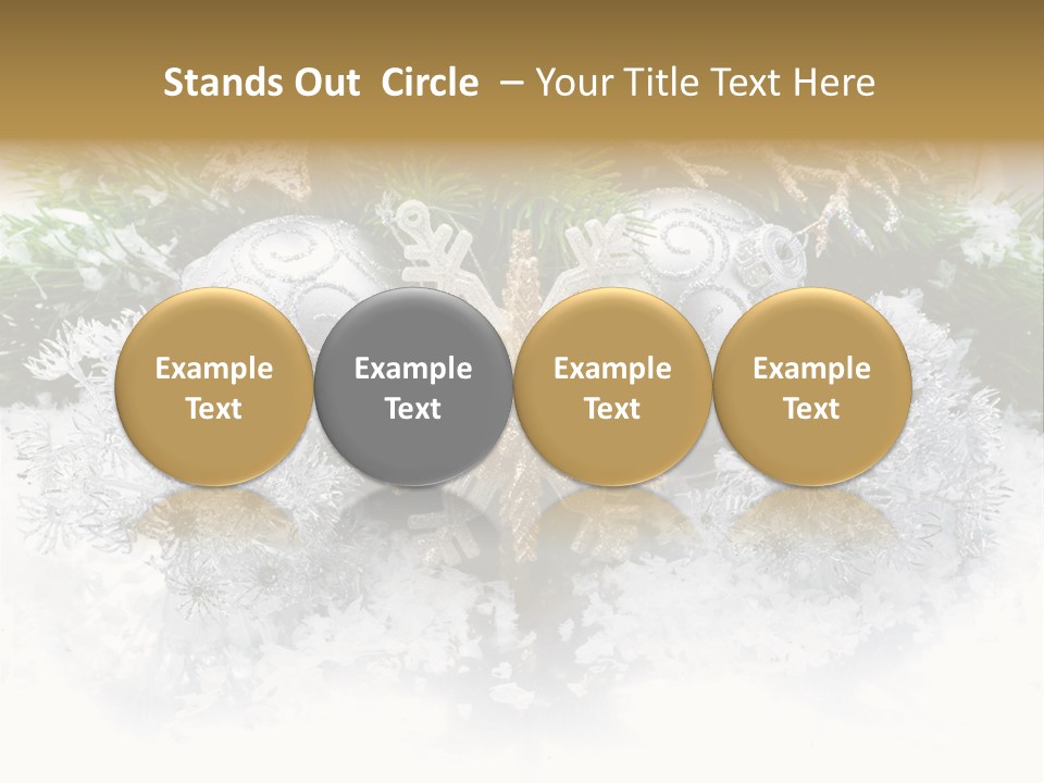 Snow New Ornate PowerPoint Template