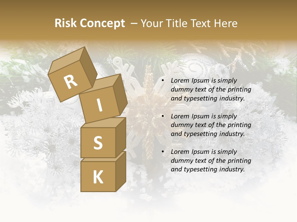 Snow New Ornate PowerPoint Template