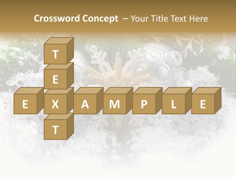 Snow New Ornate PowerPoint Template