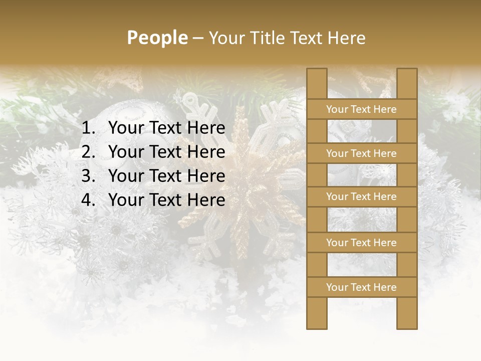 Snow New Ornate PowerPoint Template