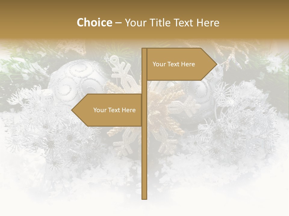 Snow New Ornate PowerPoint Template