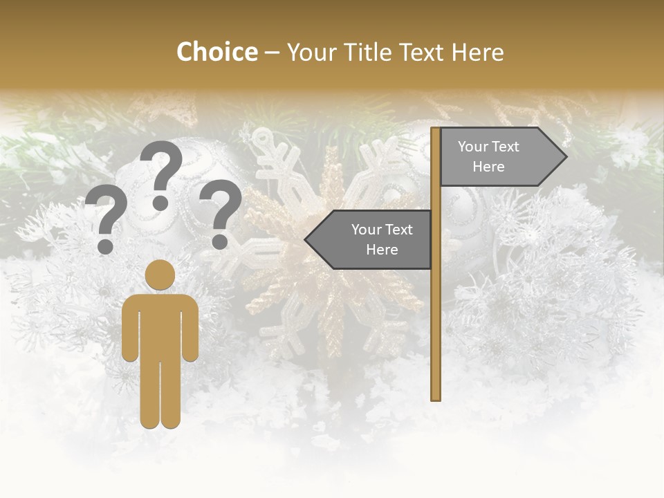 Snow New Ornate PowerPoint Template