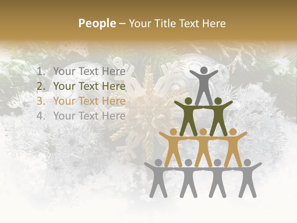 Snow New Ornate PowerPoint Template