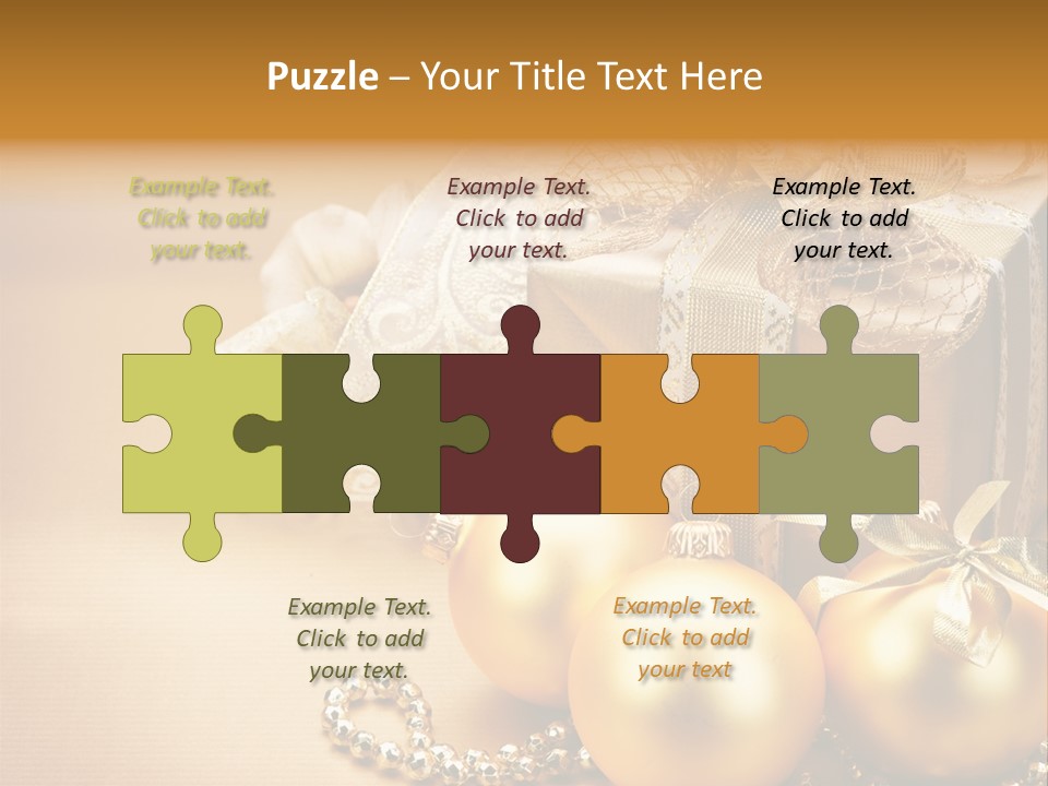 Tradition Detail Bow PowerPoint Template