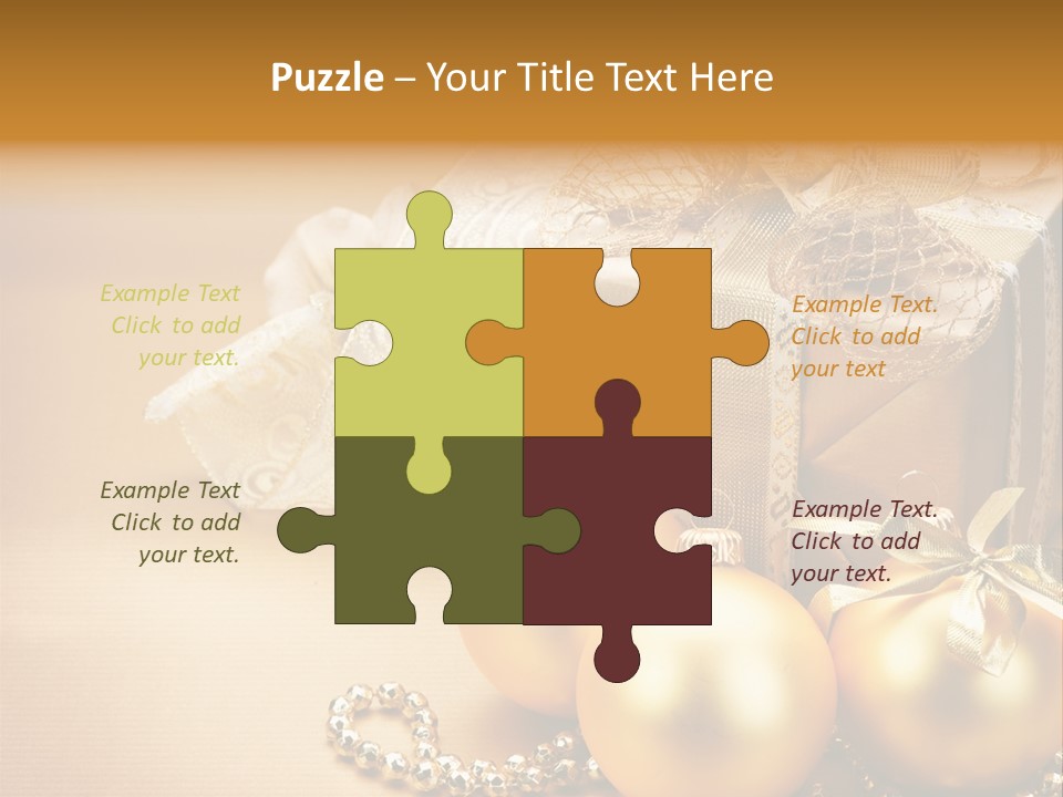 Tradition Detail Bow PowerPoint Template