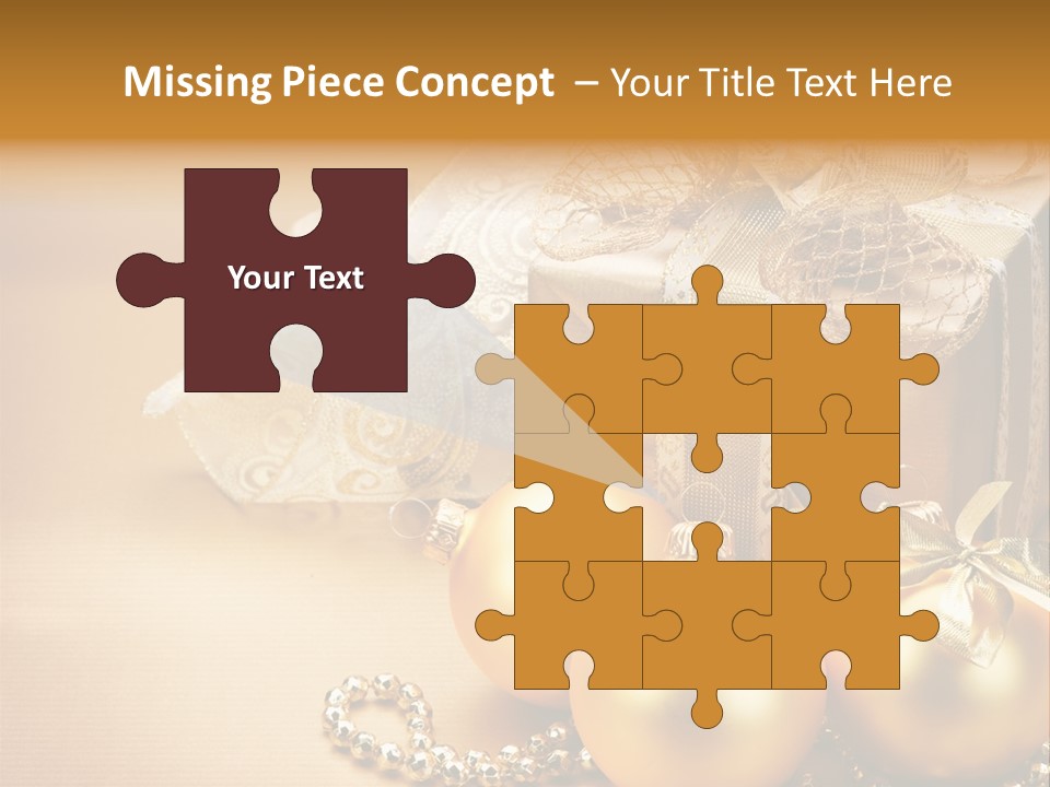 Tradition Detail Bow PowerPoint Template