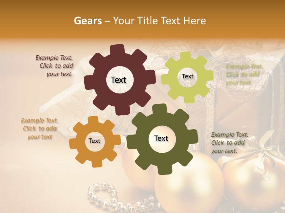 Tradition Detail Bow PowerPoint Template