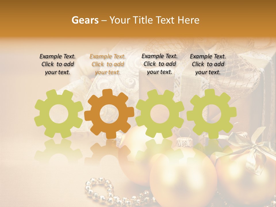Tradition Detail Bow PowerPoint Template