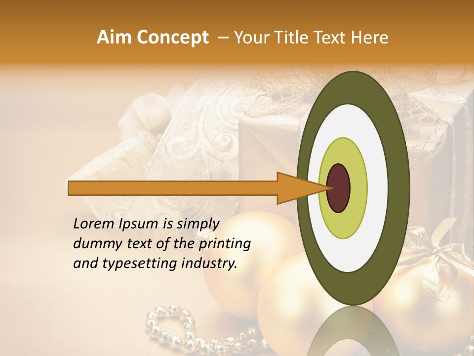 Tradition Detail Bow PowerPoint Template