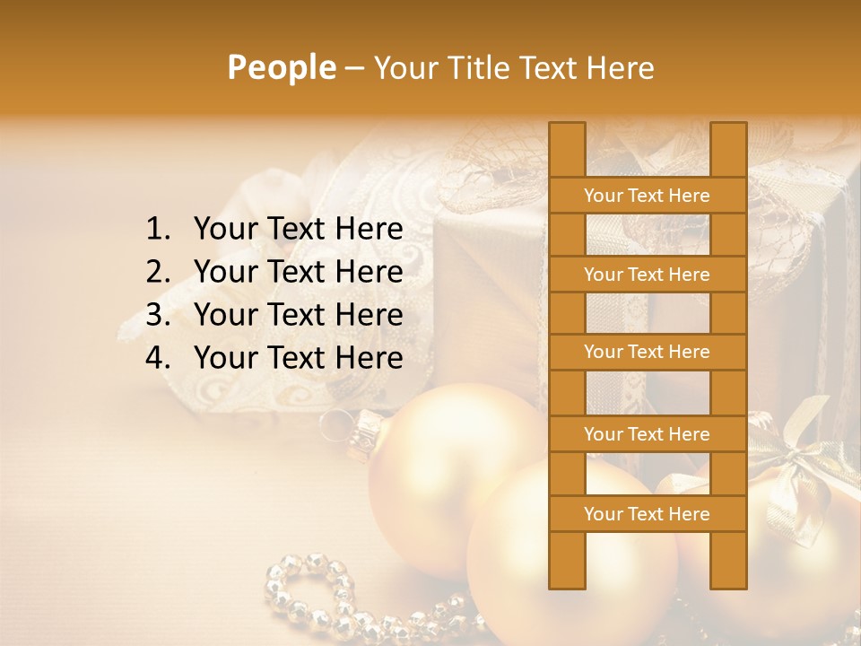 Tradition Detail Bow PowerPoint Template