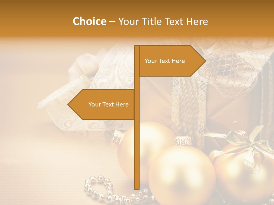 Tradition Detail Bow PowerPoint Template