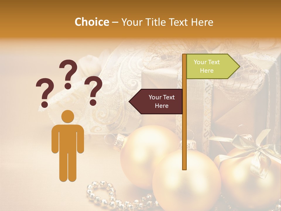 Tradition Detail Bow PowerPoint Template