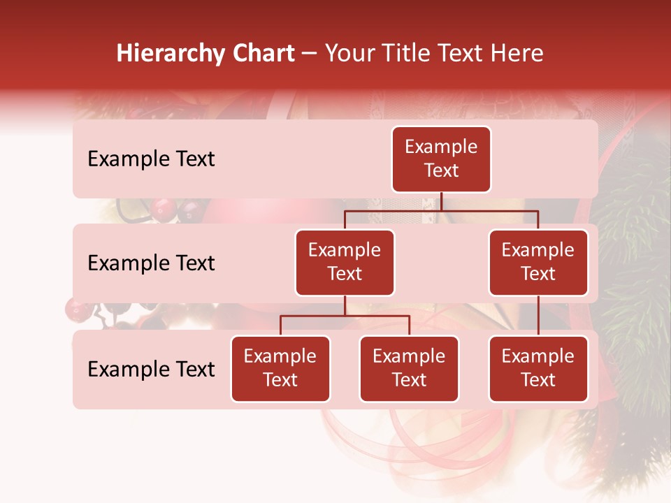 Ornate Branch Background PowerPoint Template