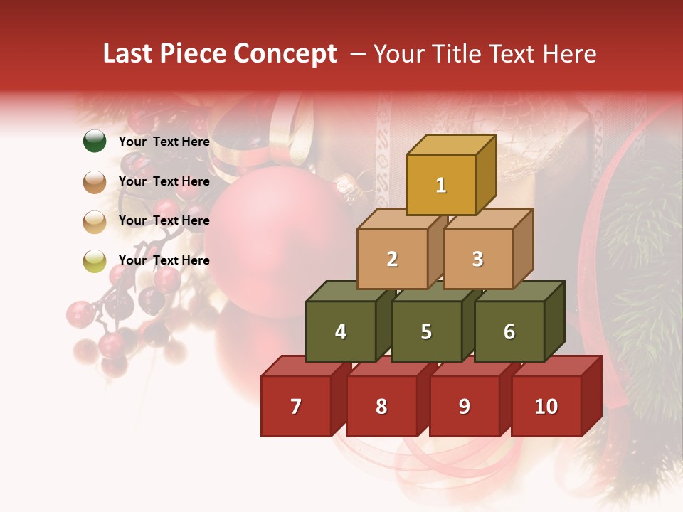 Ornate Branch Background PowerPoint Template