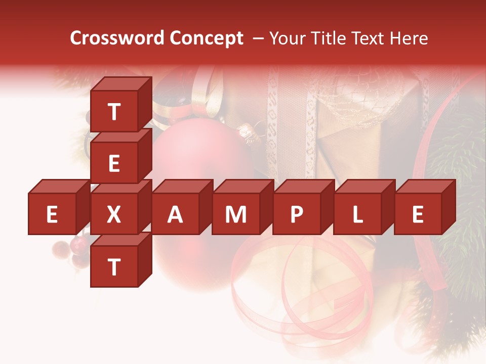 Ornate Branch Background PowerPoint Template