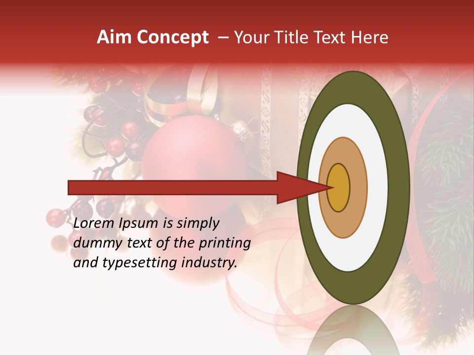 Ornate Branch Background PowerPoint Template