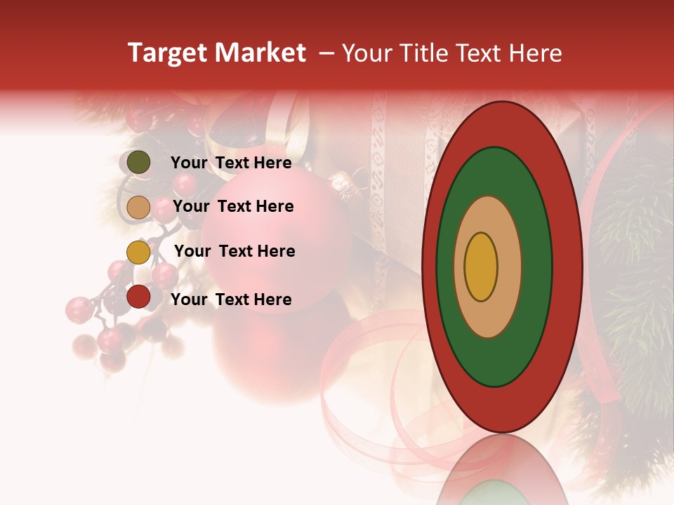 Ornate Branch Background PowerPoint Template