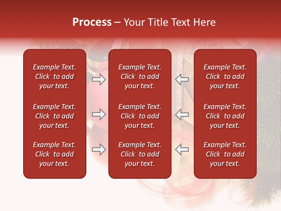 Ornate Branch Background PowerPoint Template