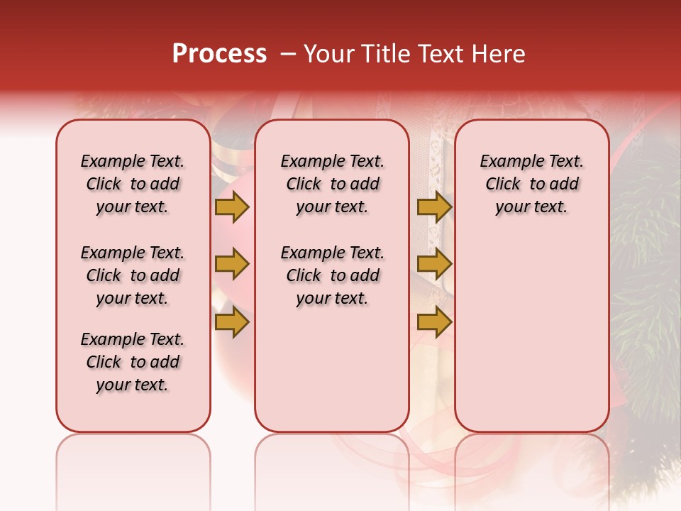 Ornate Branch Background PowerPoint Template
