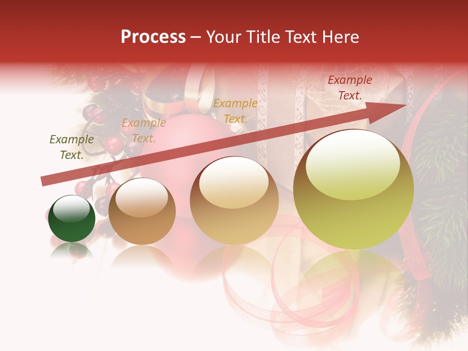 Ornate Branch Background PowerPoint Template