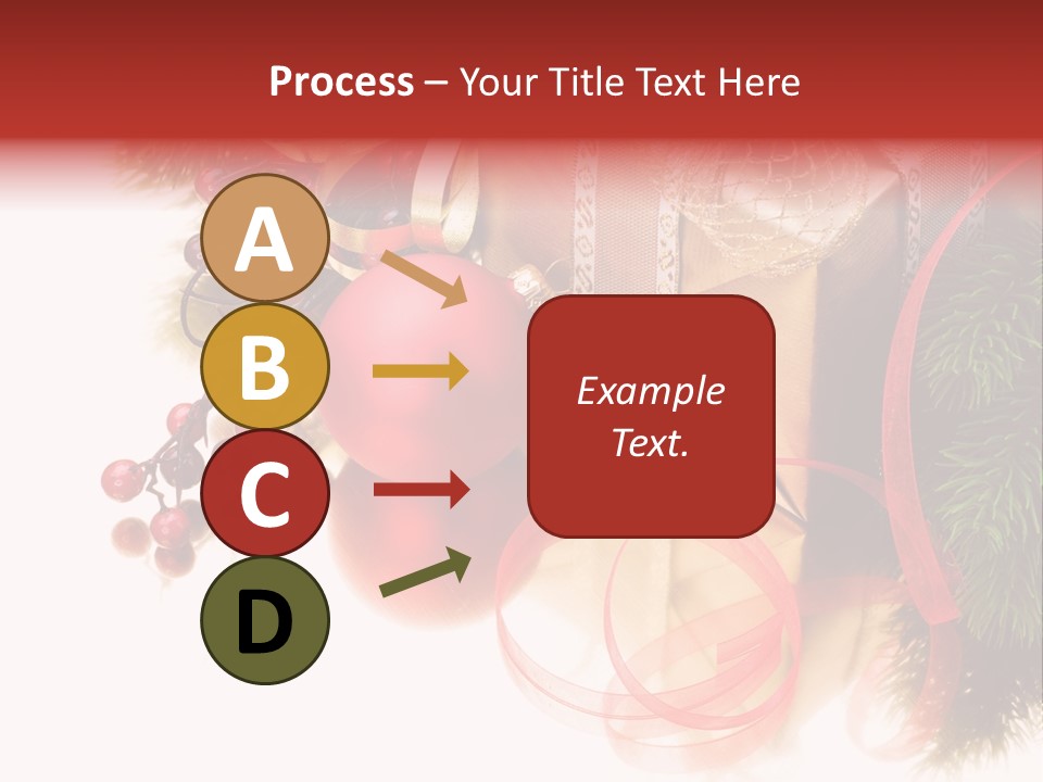 Ornate Branch Background PowerPoint Template