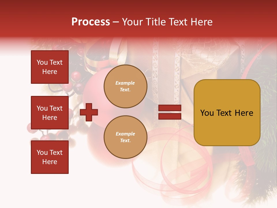 Ornate Branch Background PowerPoint Template