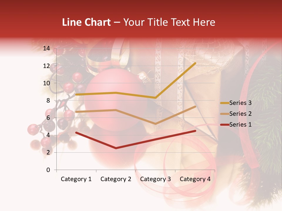 Ornate Branch Background PowerPoint Template