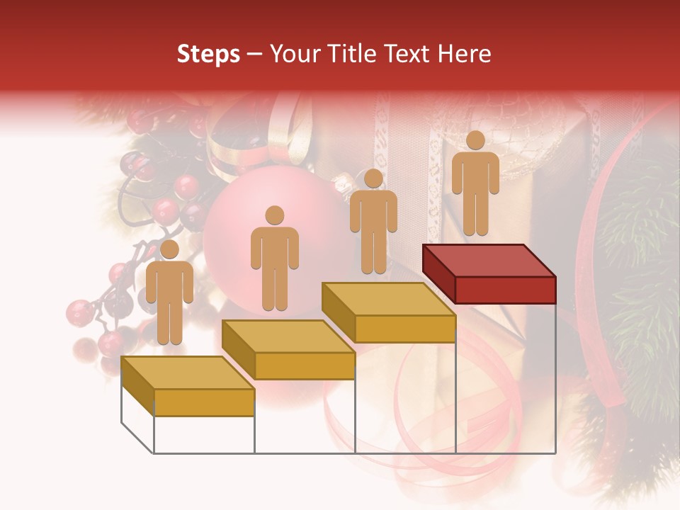 Ornate Branch Background PowerPoint Template