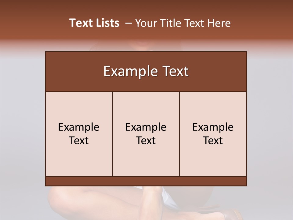 Profe Ional Management Table PowerPoint Template